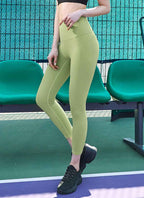 Womens Yoga Fitness 75%Nyolon 25%Spandex Leggings K0061-1 print logo 38