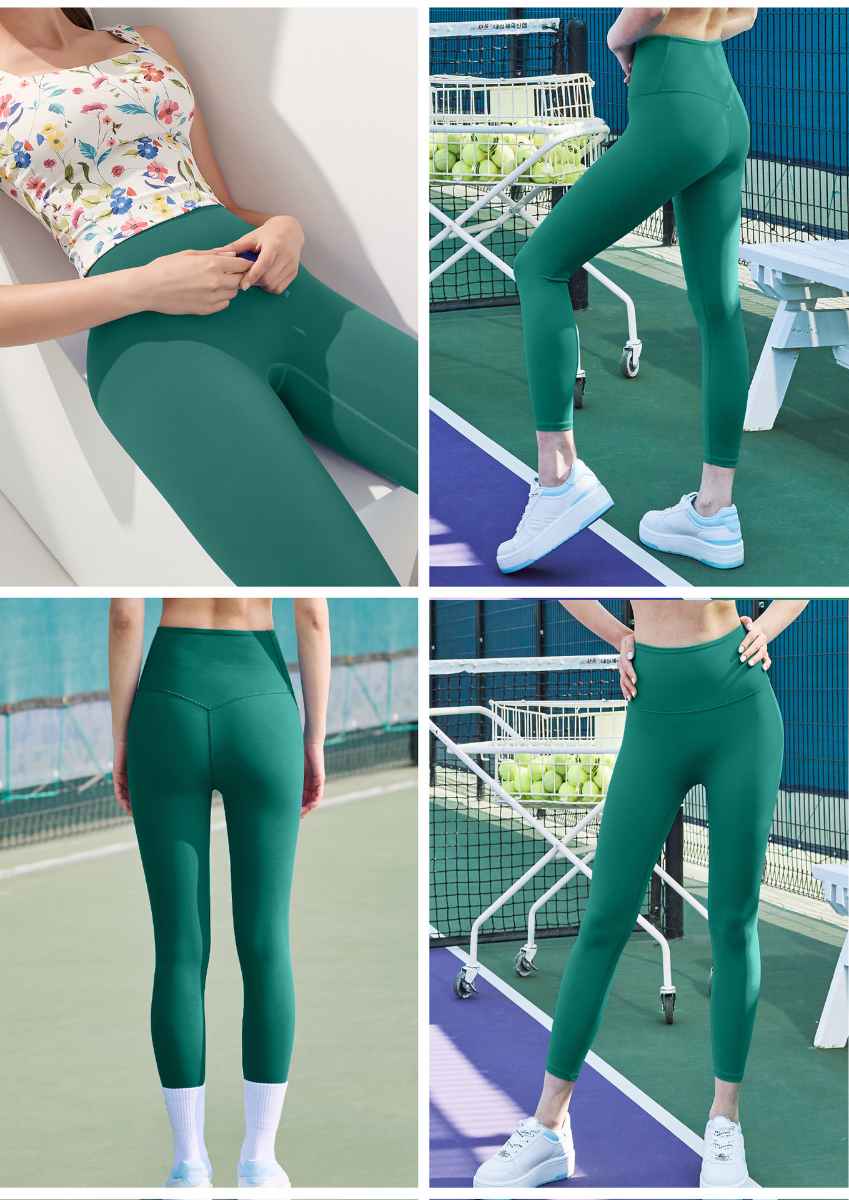 Womens Yoga Fitness 75%Nyolon 25%Spandex Leggings K0061-1 print logo 53