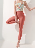 Womens Yoga Fitness 75%Nyolon 25%Spandex Leggings K0061-1 print logo 56