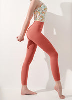 Womens Yoga Fitness 75%Nyolon 25%Spandex Leggings K0061-1 print logo 57