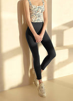 Womens Yoga Fitness 75%Nyolon 25%Spandex Leggings K0061-1 print logo 62