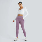 Womens Training Yoga 75%Nyolon 25%Spandex Leggings K0098 print logo 14