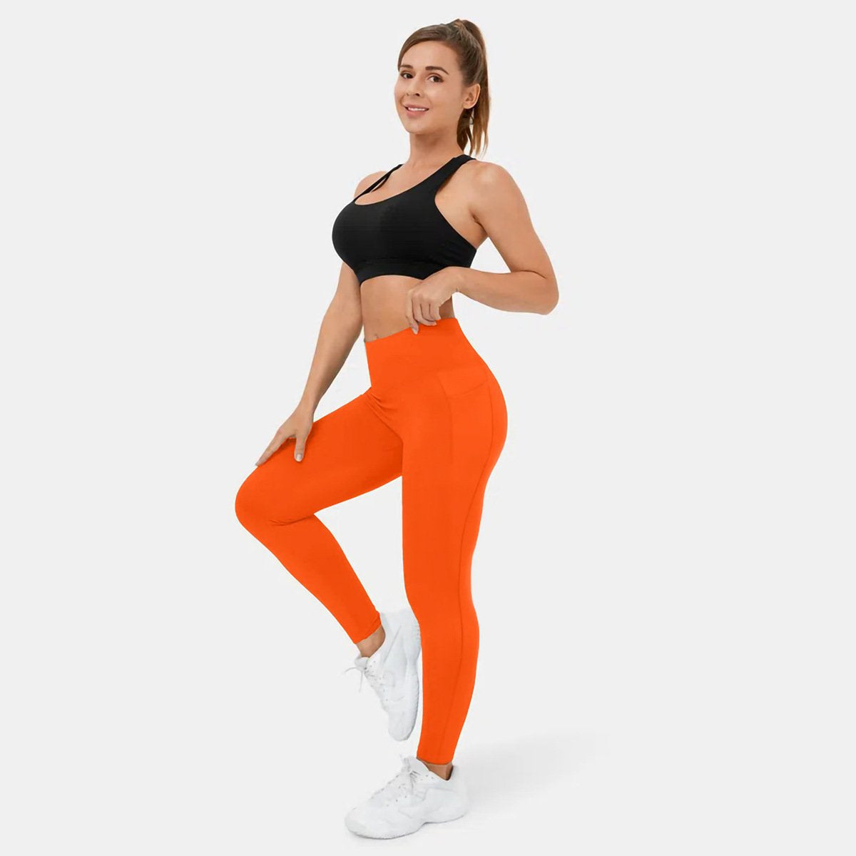 Womens Training Yoga 75%Nyolon 25%Spandex Leggings K0098 print logo 18
