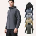 Mens Sports Activewear 90%Polyester   10%Spandex Jacket K861 print logo 9