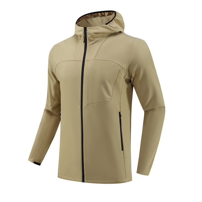 Mens Sports Activewear 90%Polyester   10%Spandex Jacket K861 print logo 13