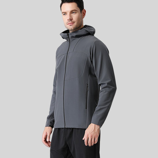 Mens Sports Activewear 90%Polyester   10%Spandex Jacket K861 print logo 1