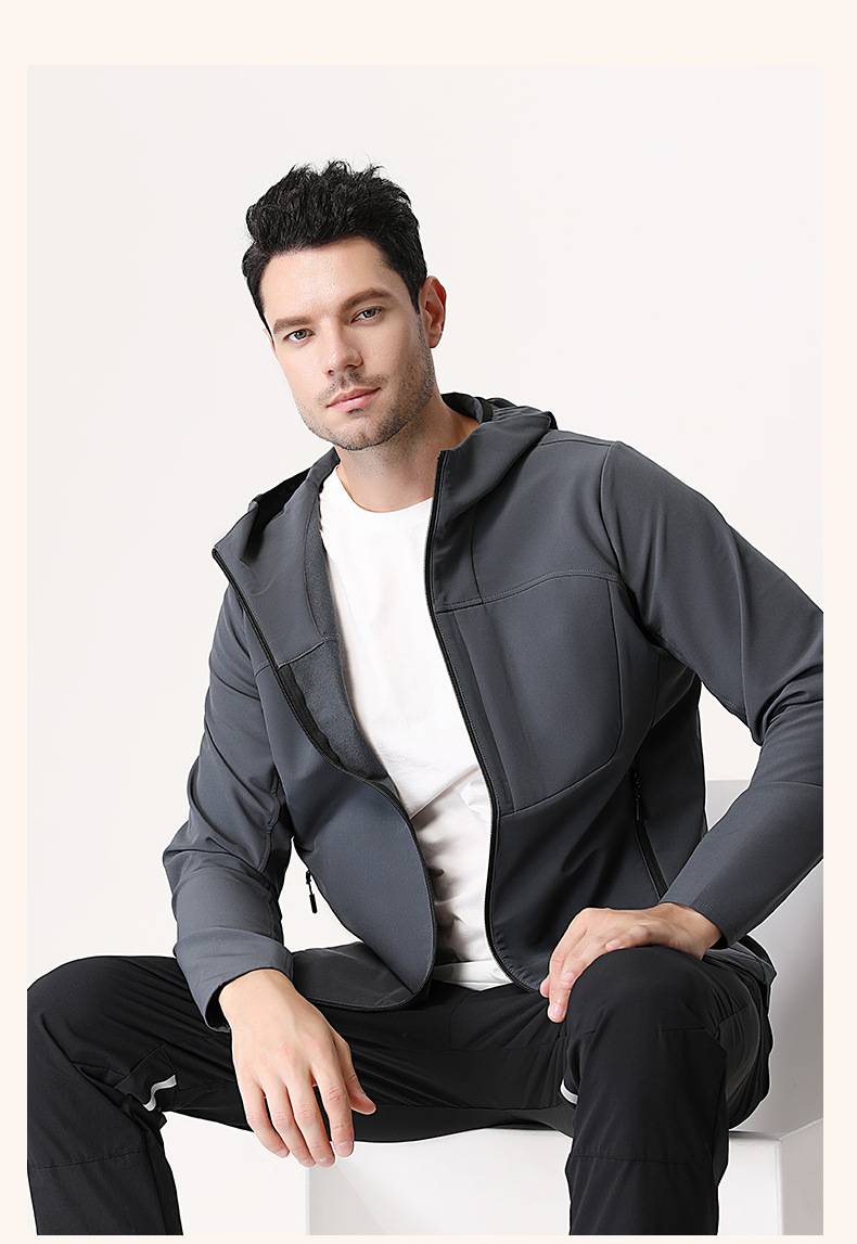 Mens Sports Activewear 90%Polyester   10%Spandex Jacket K861 print logo 26