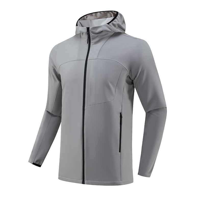 Mens Sports Activewear 90%Polyester   10%Spandex Jacket K861 print logo 7