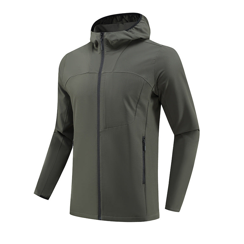Mens Sports Activewear 90%Polyester   10%Spandex Jacket K861 print logo 15