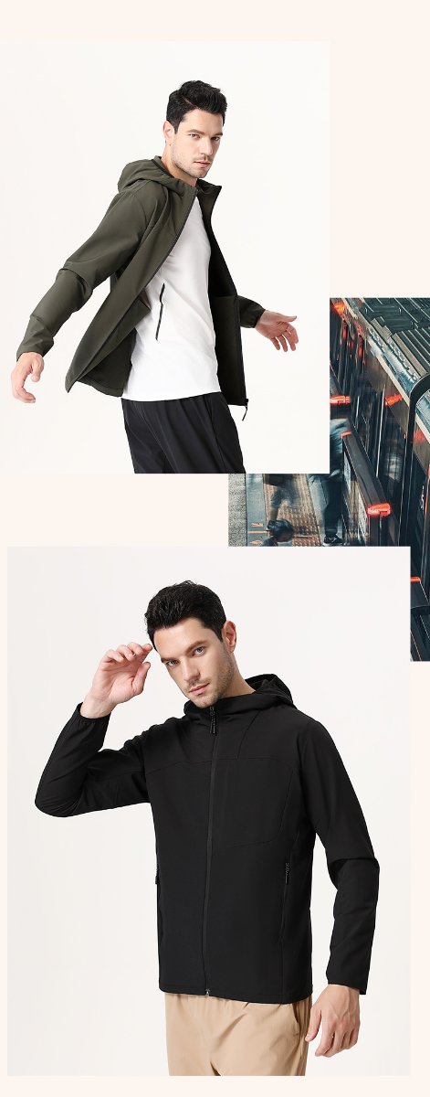 Mens Sports Activewear 90%Polyester   10%Spandex Jacket K861 print logo 23