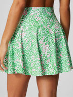 Womens Workout Training 90%Polyester 10%Spandex  Tennis Skirt KJ0312 print logo 20