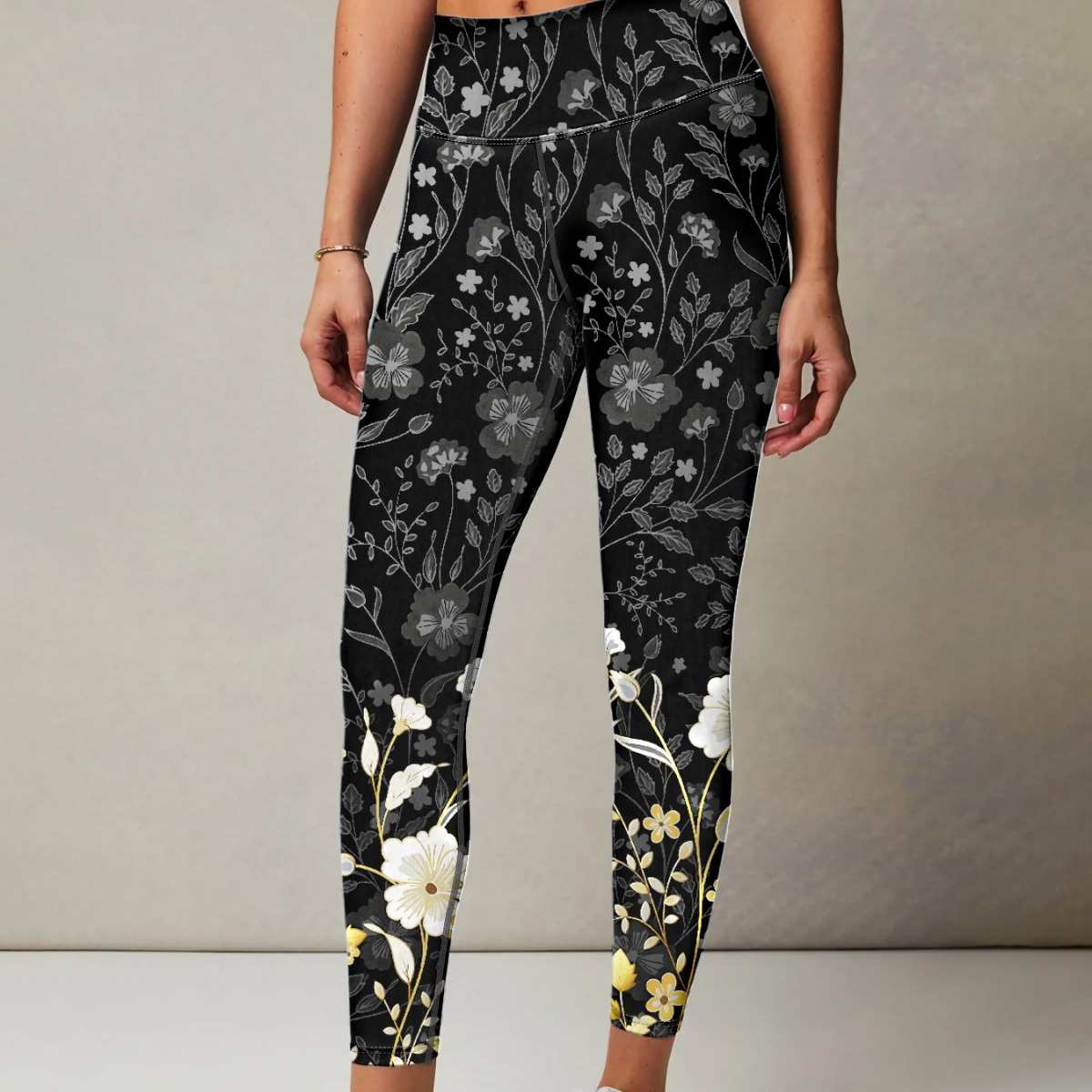 Womens Training Fitness 80%Nyolon 20%Spandex Leggings KJ0410 KJ0411 KJ0412  print logo 13