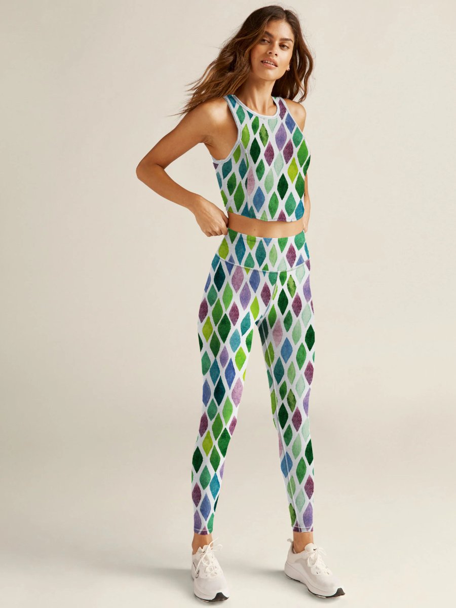 Womens Training Fitness 80%Nyolon 20%Spandex Leggings KJ0410 KJ0411 KJ0412  print logo 20