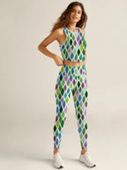 Womens Training Fitness 80%Nyolon 20%Spandex Leggings KJ0410 KJ0411 KJ0412  print logo 20