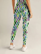 Womens Training Fitness 80%Nyolon 20%Spandex Leggings KJ0410 KJ0411 KJ0412  print logo 22