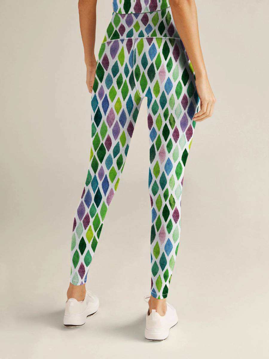 Womens Training Fitness 80%Nyolon 20%Spandex Leggings KJ0410 KJ0411 KJ0412  print logo 22