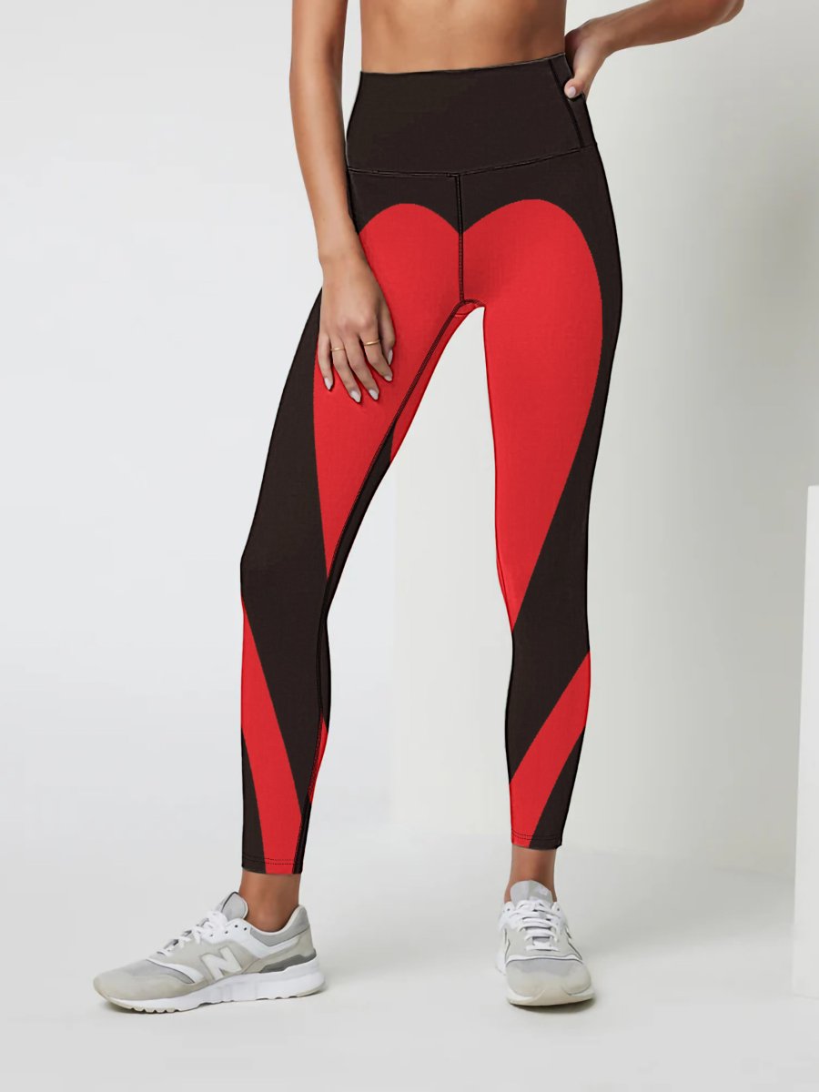 Womens Training Fitness 80%Nyolon 20%Spandex Leggings KJ0410 KJ0411 KJ0412  print logo 4