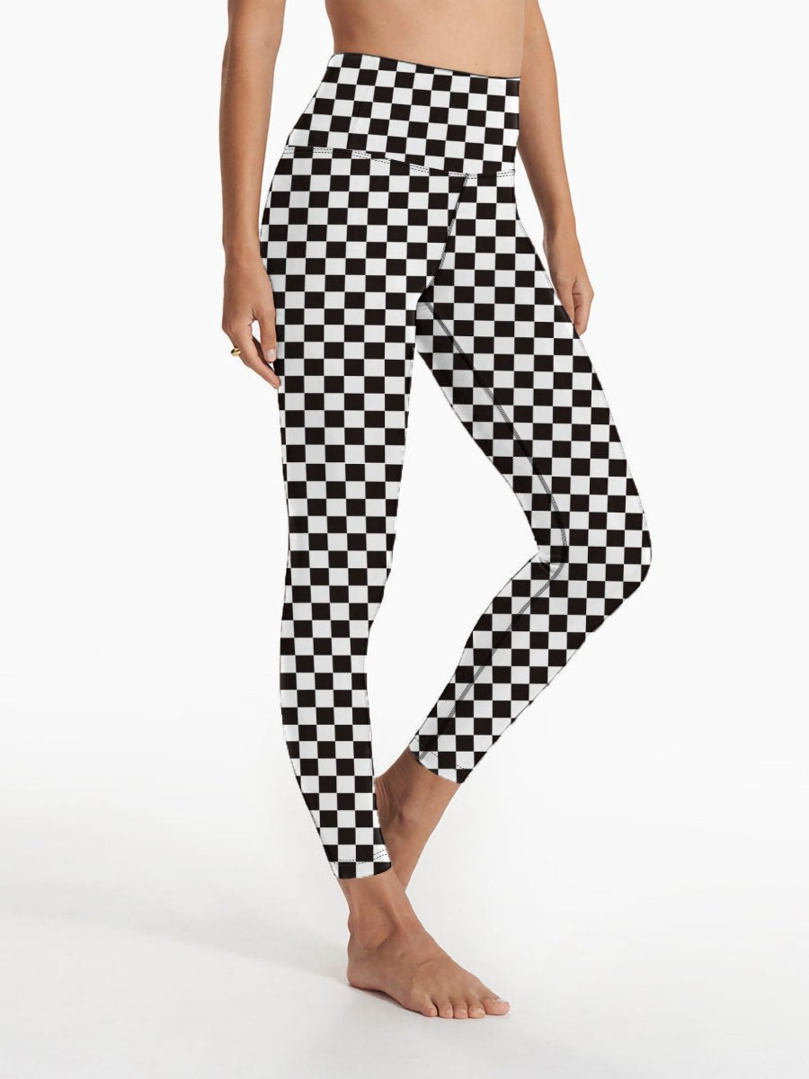 Womens Training Fitness 80%Nyolon 20%Spandex Leggings KJ0410 KJ0411 KJ0412  print logo 7