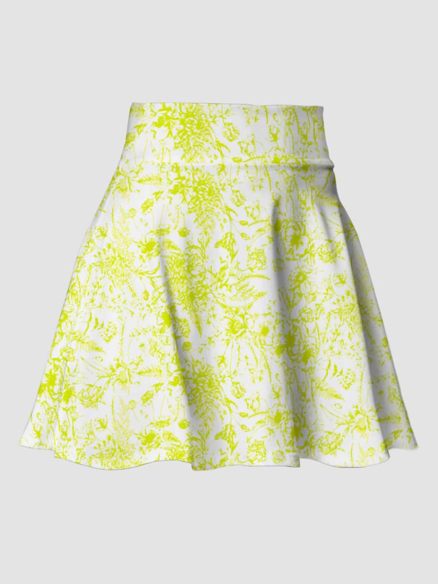 Womens Sports Fitness Polyester Spandex Tennis Set KJ0514+WX0101 - Skirt print logo 3