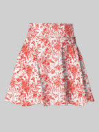 Womens Sports Fitness Polyester Spandex Tennis Set KJ0514+WX0101 - Skirt print logo 22