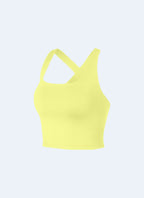 Womens Sports Fitness Polyester Spandex Tennis Set KJ0514+WX0101 - Tank Top print logo 3