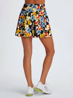 Womens Activewear Sports 90%Polyester 10%Spandex  Tennis Skirt KJ0601 KJ0602 KJ0603 print logo 19