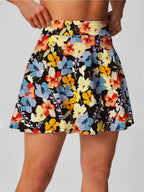 Womens Activewear Sports 90%Polyester 10%Spandex  Tennis Skirt KJ0601 KJ0602 KJ0603 print logo 21