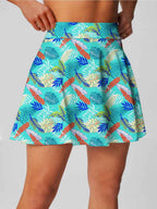 Womens Activewear Sports 90%Polyester 10%Spandex  Tennis Skirt KJ0601 KJ0602 KJ0603 print logo 25
