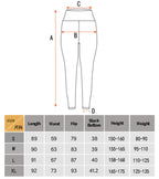 Womens Training Sports 80%Polyester 20%Spandex Leggings KJ0703 print logo 4