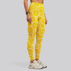 Womens Training Sports 80%Polyester 20%Spandex Leggings KJ0703 print logo 6