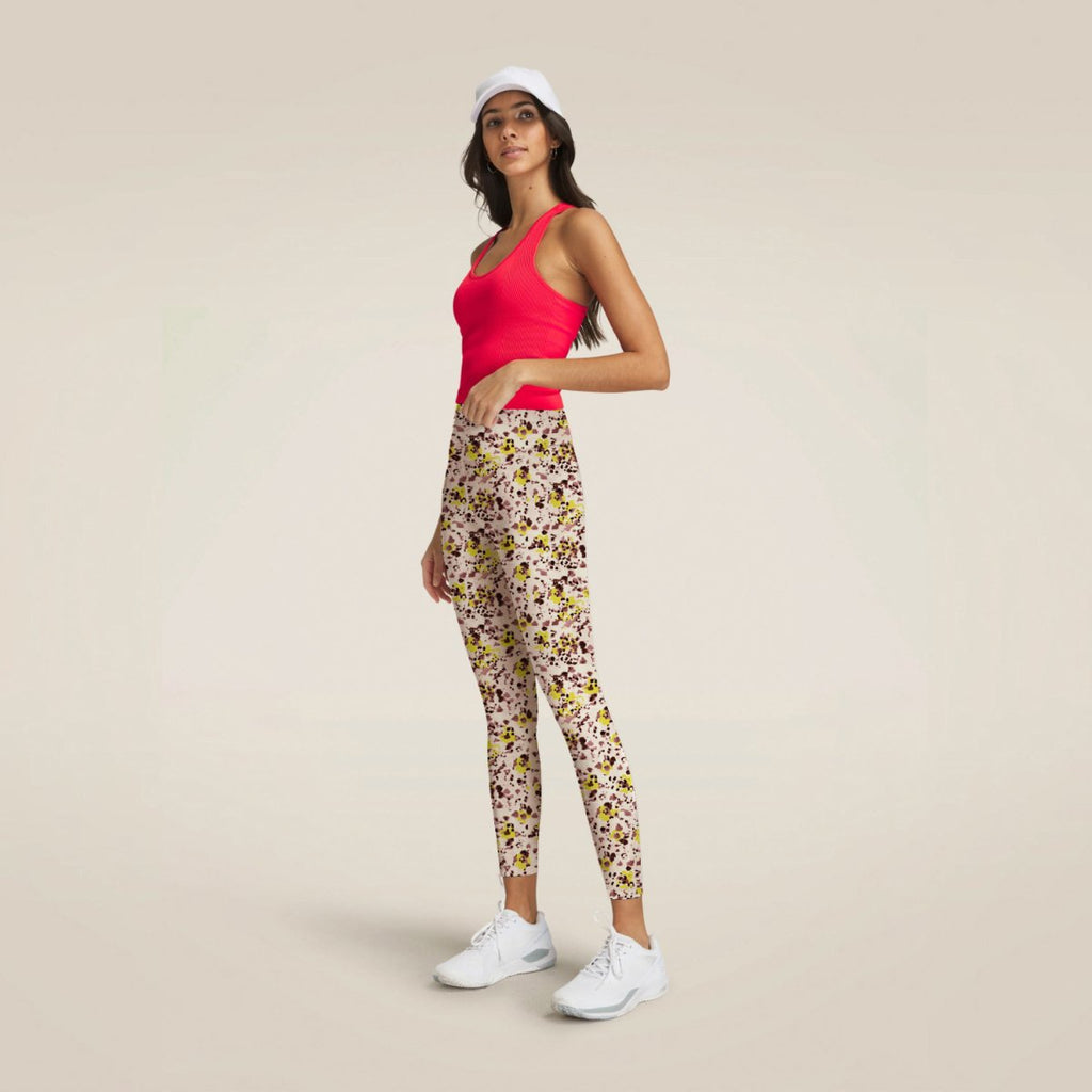 Womens Training Workout 90%Polyester 10%Spandex Leggings KJ0705 print logo 10