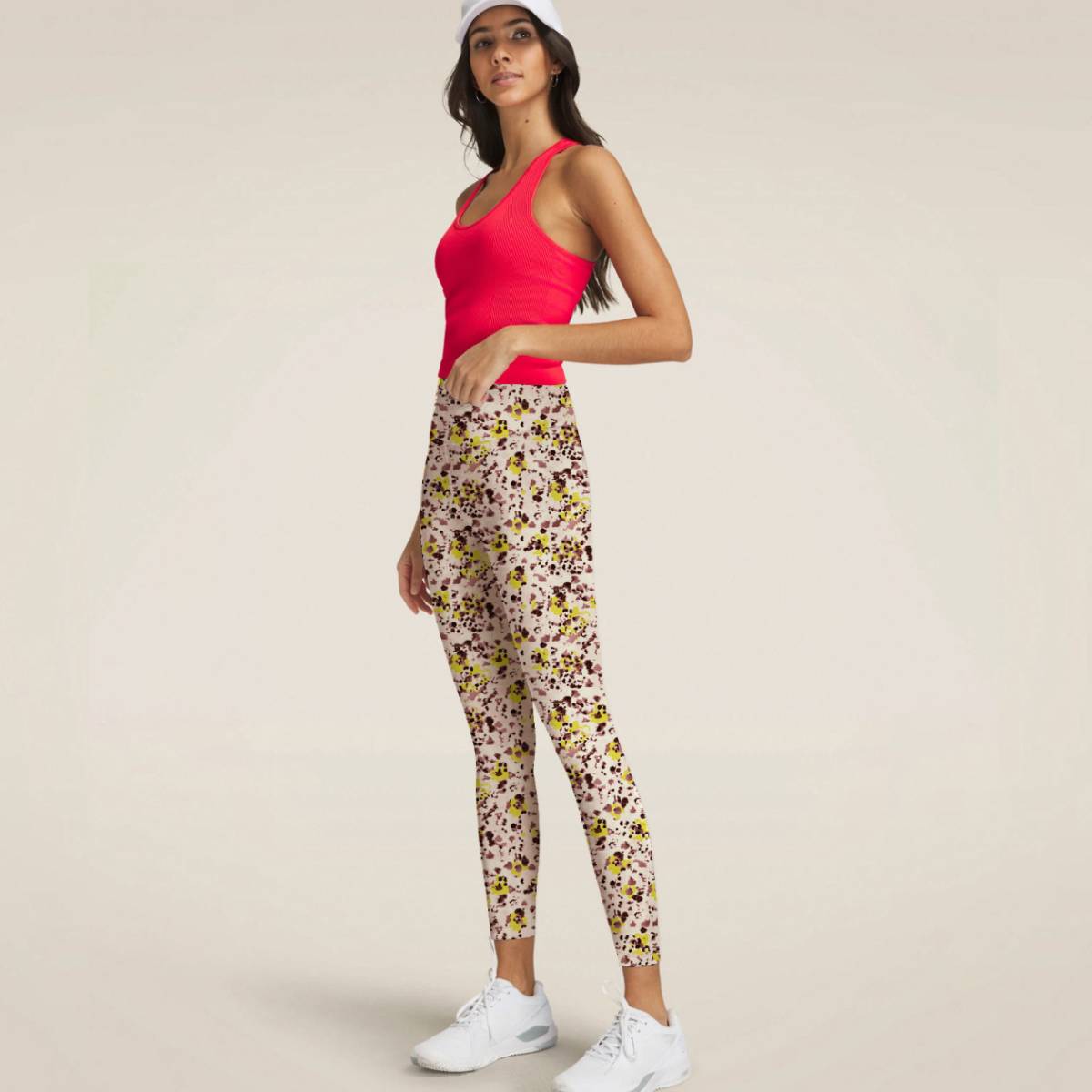 Womens Training Workout 90%Polyester 10%Spandex Leggings KJ0705 print logo 5