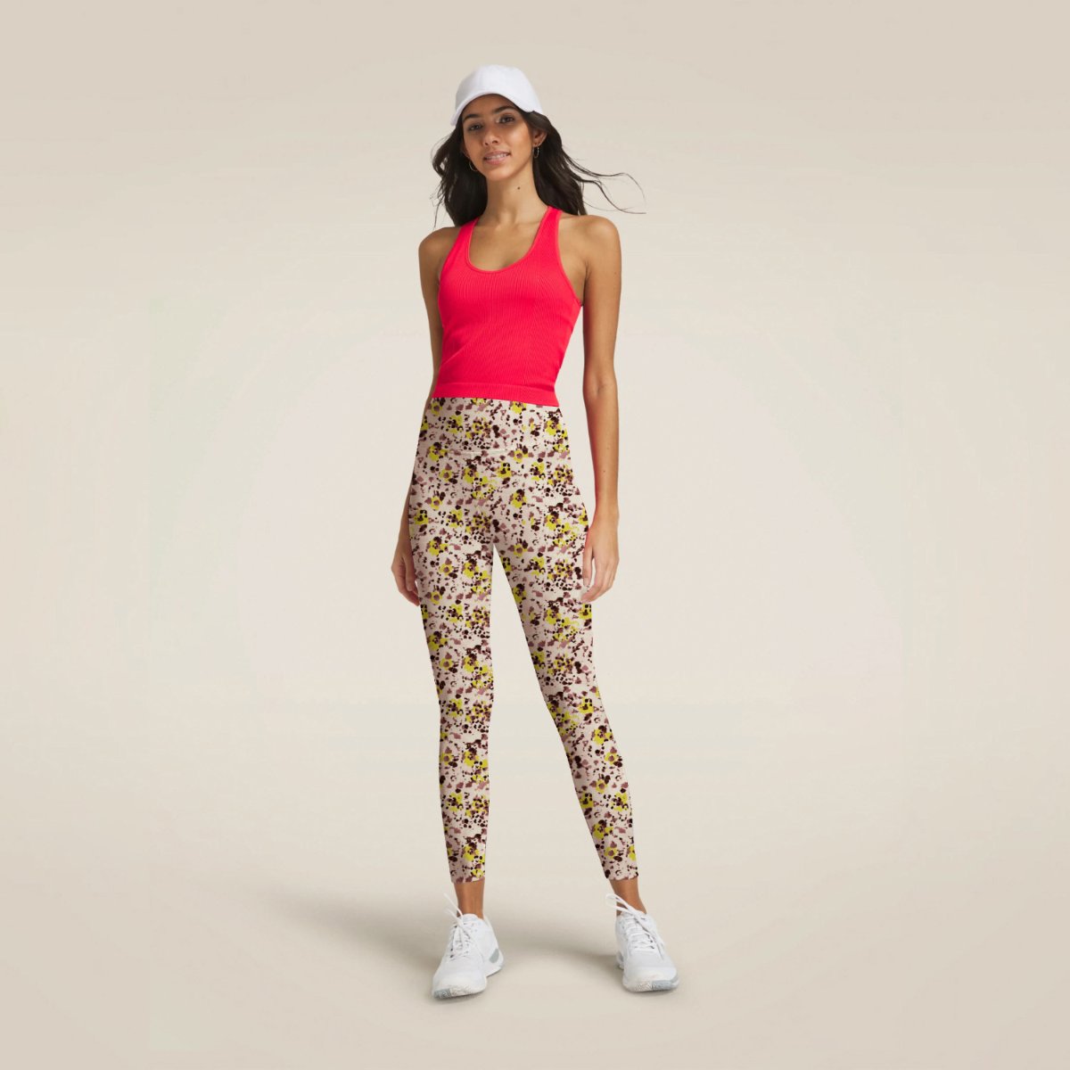 Womens Training Workout 90%Polyester 10%Spandex Leggings KJ0705 print logo 8