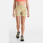 Womens Activewear Yoga 90%Polyester 10%Spandex Shorts KJ5011 print logo 6