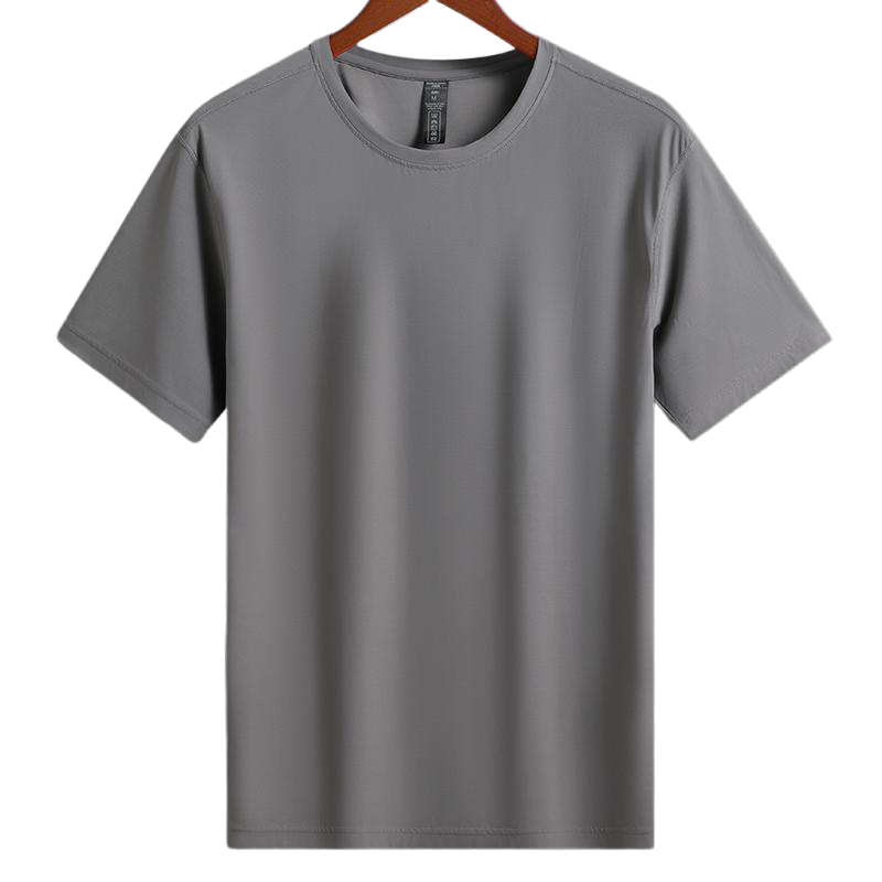 Mens Gym Training 88%nylon 12%spandex T-shirts L-323159