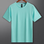 Mens Gym Training 88%nylon 12%spandex T-shirts L-323159