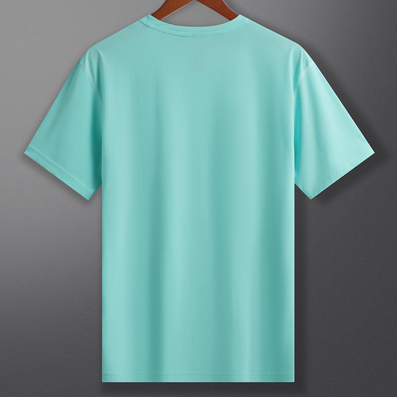 Mens Gym Training 88%nylon 12%spandex T-shirts L-323159
