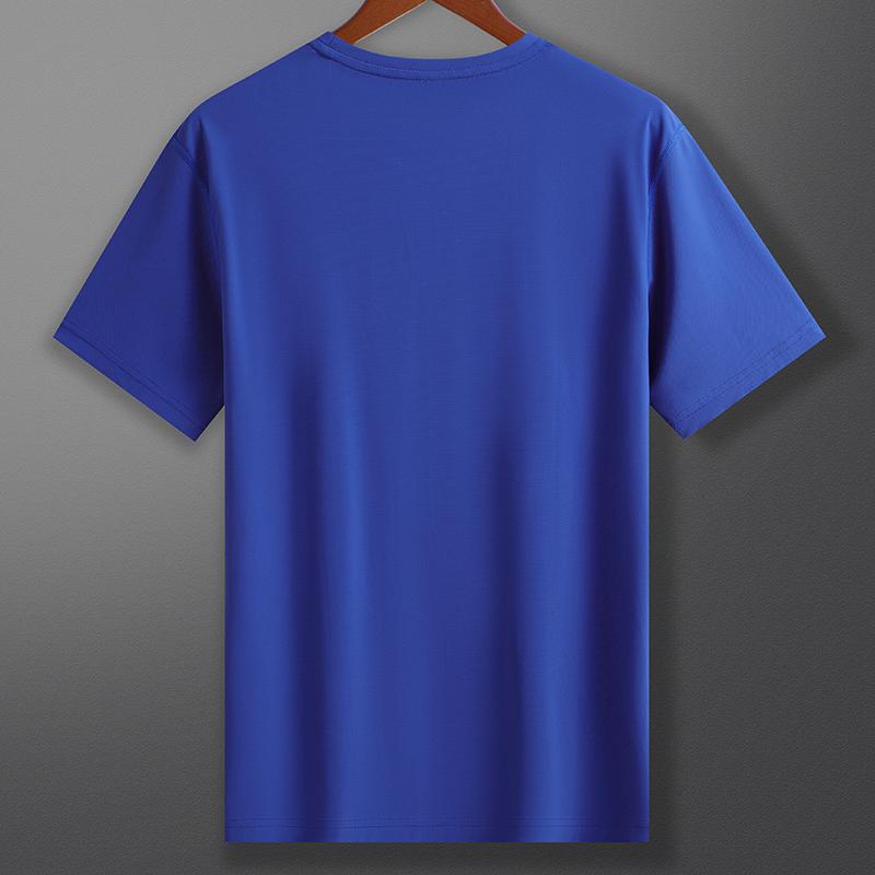 Mens Gym Training 88%nylon 12%spandex T-shirts L-323159