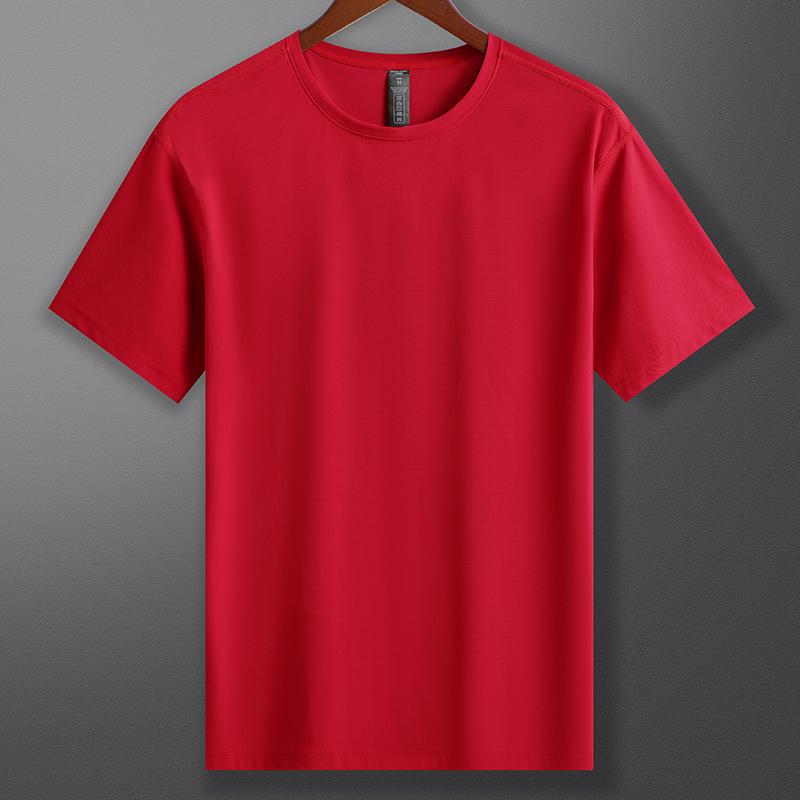 Mens Gym Training 88%nylon 12%spandex T-shirts L-323159