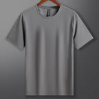 Mens Gym Training 88%nylon 12%spandex T-shirts L-323159