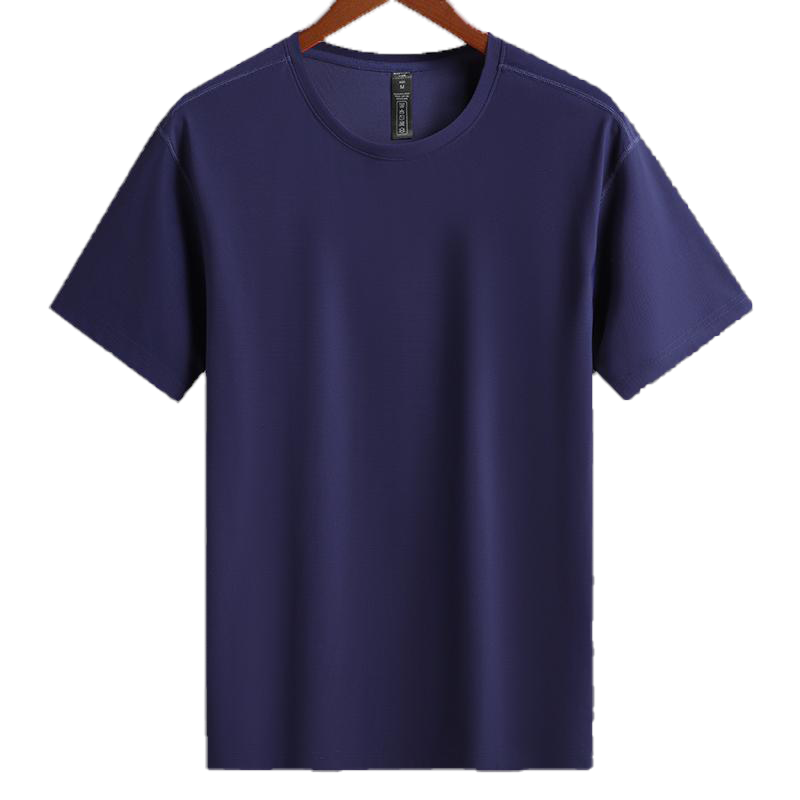 Mens Gym Training 88%nylon 12%spandex T-shirts L-323159