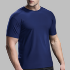 Mens Gym Training 88%nylon 12%spandex T-shirts L-323159