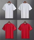 Mens Gym Training 88%nylon 12%spandex T-shirts L-323159