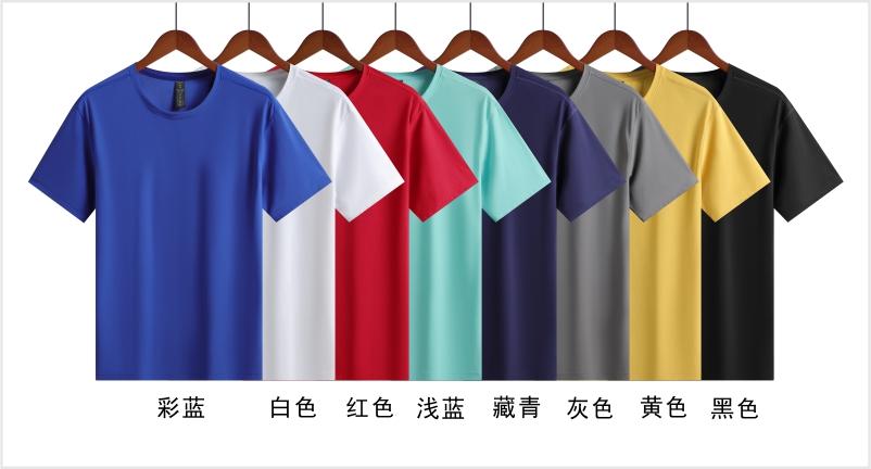 Mens Gym Training 88%nylon 12%spandex T-shirts L-323159