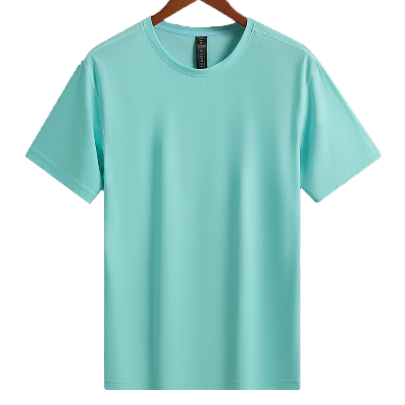 Mens Gym Training 88%nylon 12%spandex T-shirts L-323159