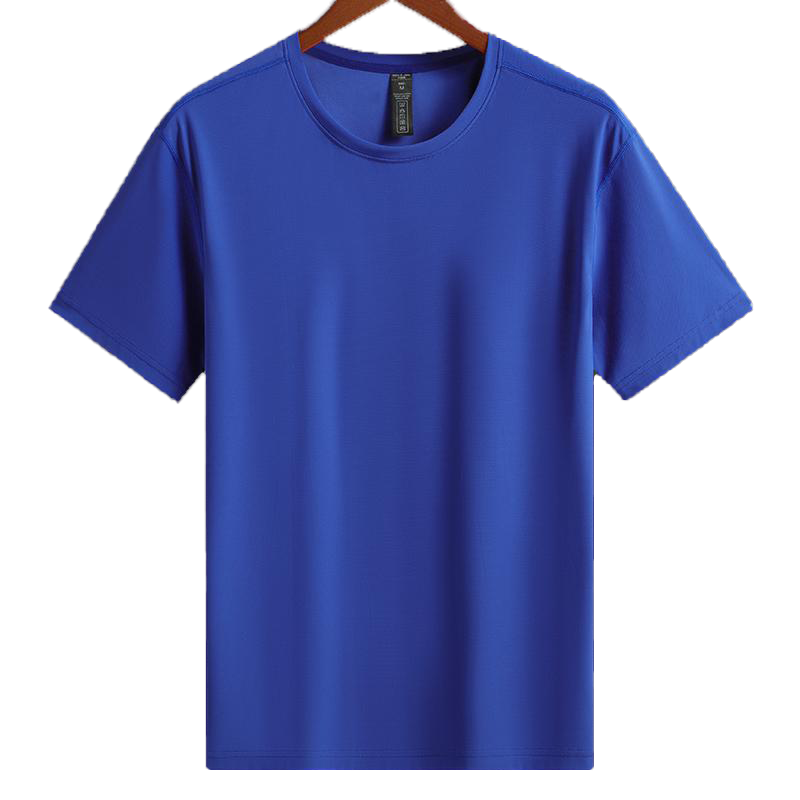 Mens Gym Training 88%nylon 12%spandex T-shirts L-323159