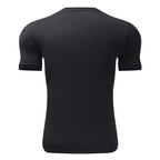 Mens Activewear Workout 87.6%nylon 12.4%spandex T-shirt L-325311