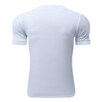 Mens Activewear Workout 87.6%nylon 12.4%spandex T-shirt L-325311