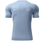 Mens Workout Running 88%polyester 12%spandex T-shirt L-325312