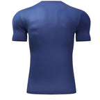 Mens Workout Running 88%polyester 12%spandex T-shirt L-325312